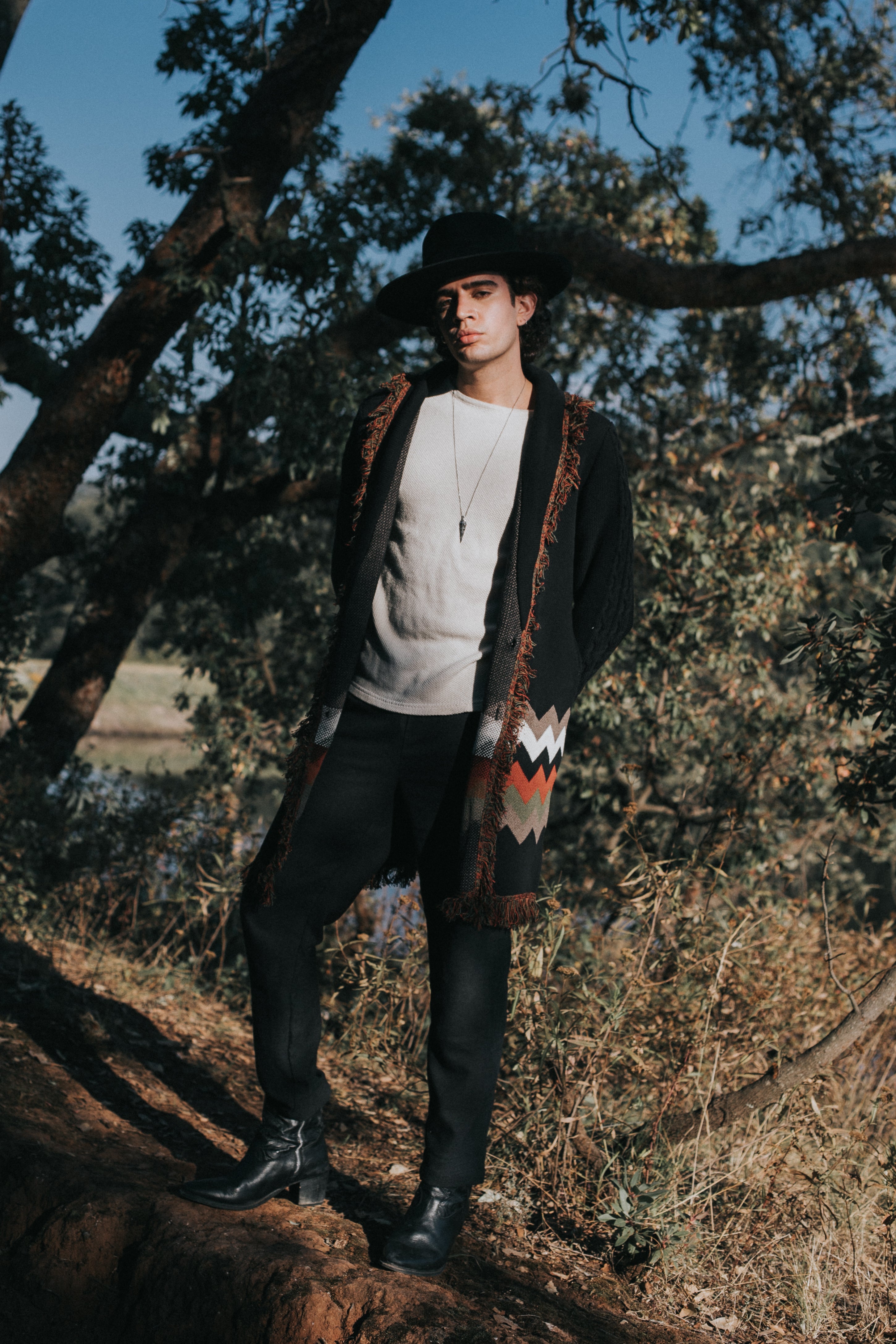 Xitle V-Neck Heritage Cardigan - Espiritu