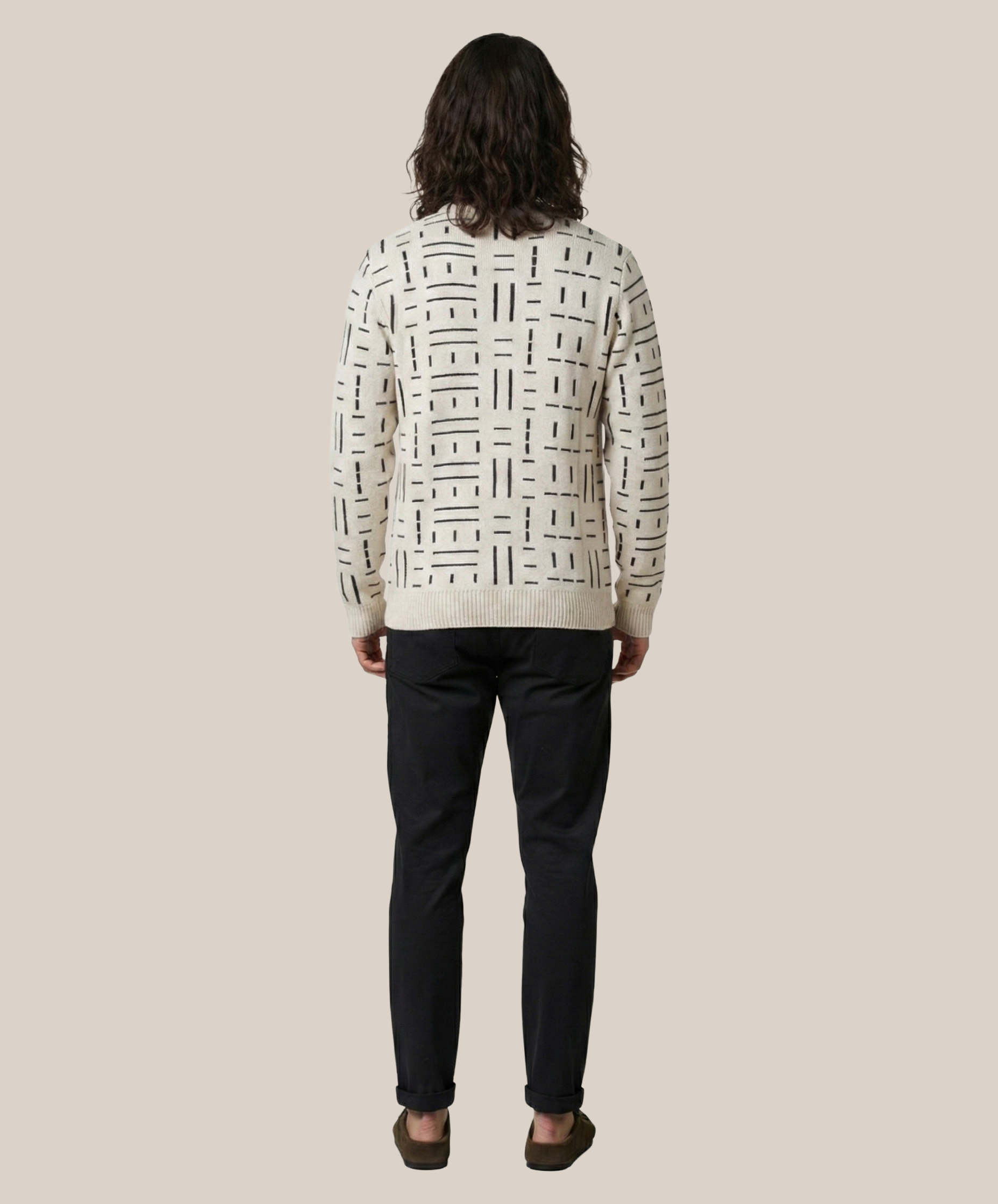 Tenoch Ash & Black Lounge Sweater - Espiritu