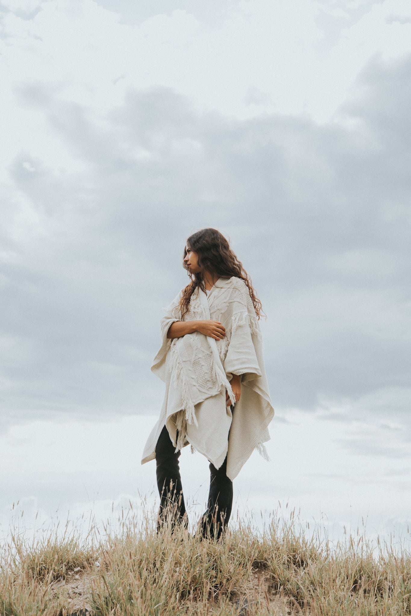 Full Moon Cape Poncho