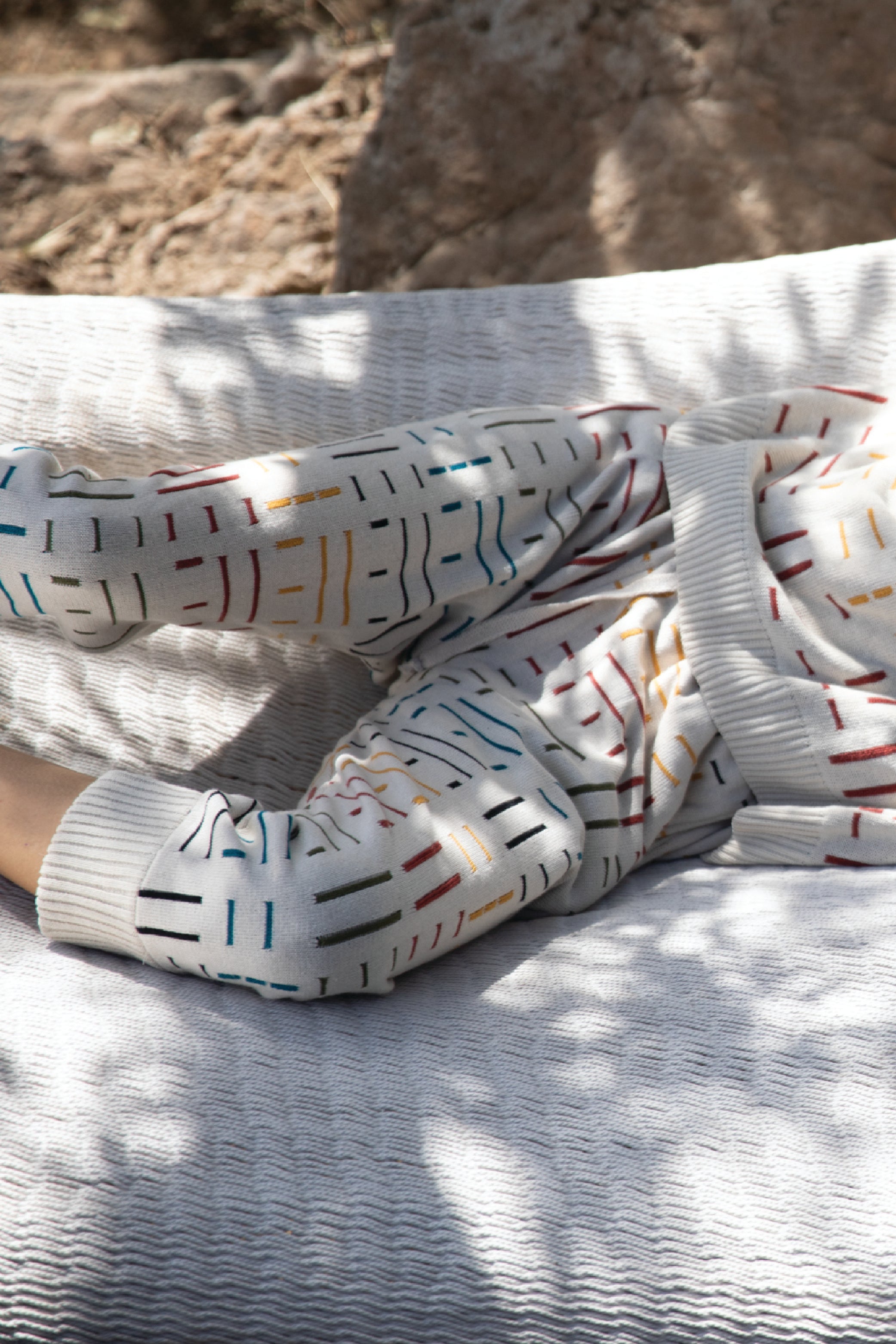 Tonalli Ash & Multicolor Lounge Trousers - Espiritu